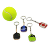 Wsnbwye Llaveros Bag for Padel Racket Gift Anime Sublimation Fan DIY Rubber Silicone Padel Racket Kid Keychain