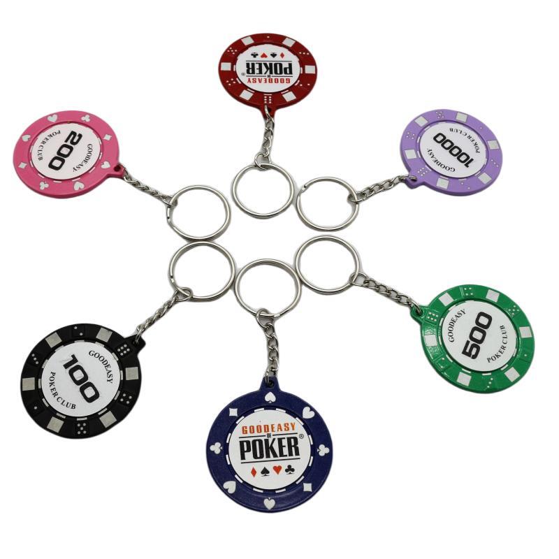 Ball Marker For Golf Game Accessories Poker Chip Ball Marker Gift Anime Sublimation Coin Chips Keychain