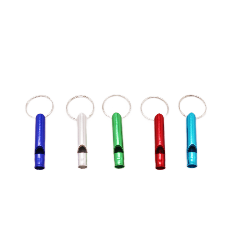 WSNBWYE Aluminum Alloy Mini Keychain Whistle Sports Cheap Price Custom Metal Key Ring Stainless Whistle For Men
