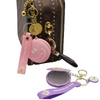 WSNBWYE 2023 Cartoon Cute Folding Makeup Mirror Keychain For Women Custom Pvc Keychain