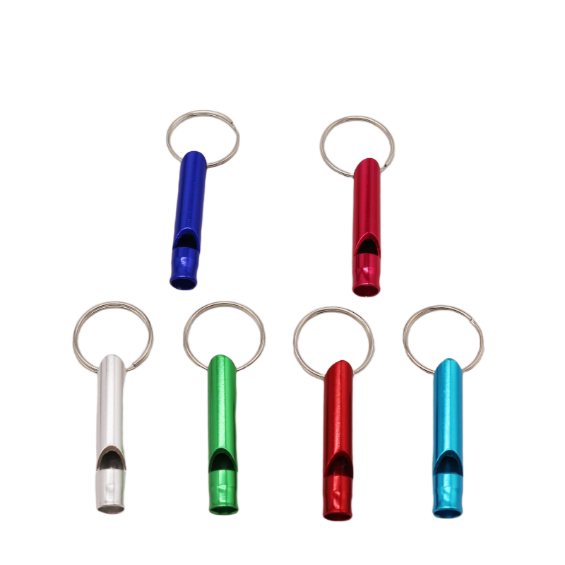 WSNBWYE Aluminum Alloy Mini Keychain Whistle Sports Cheap Price Custom Metal Key Ring Stainless Whistle For Men