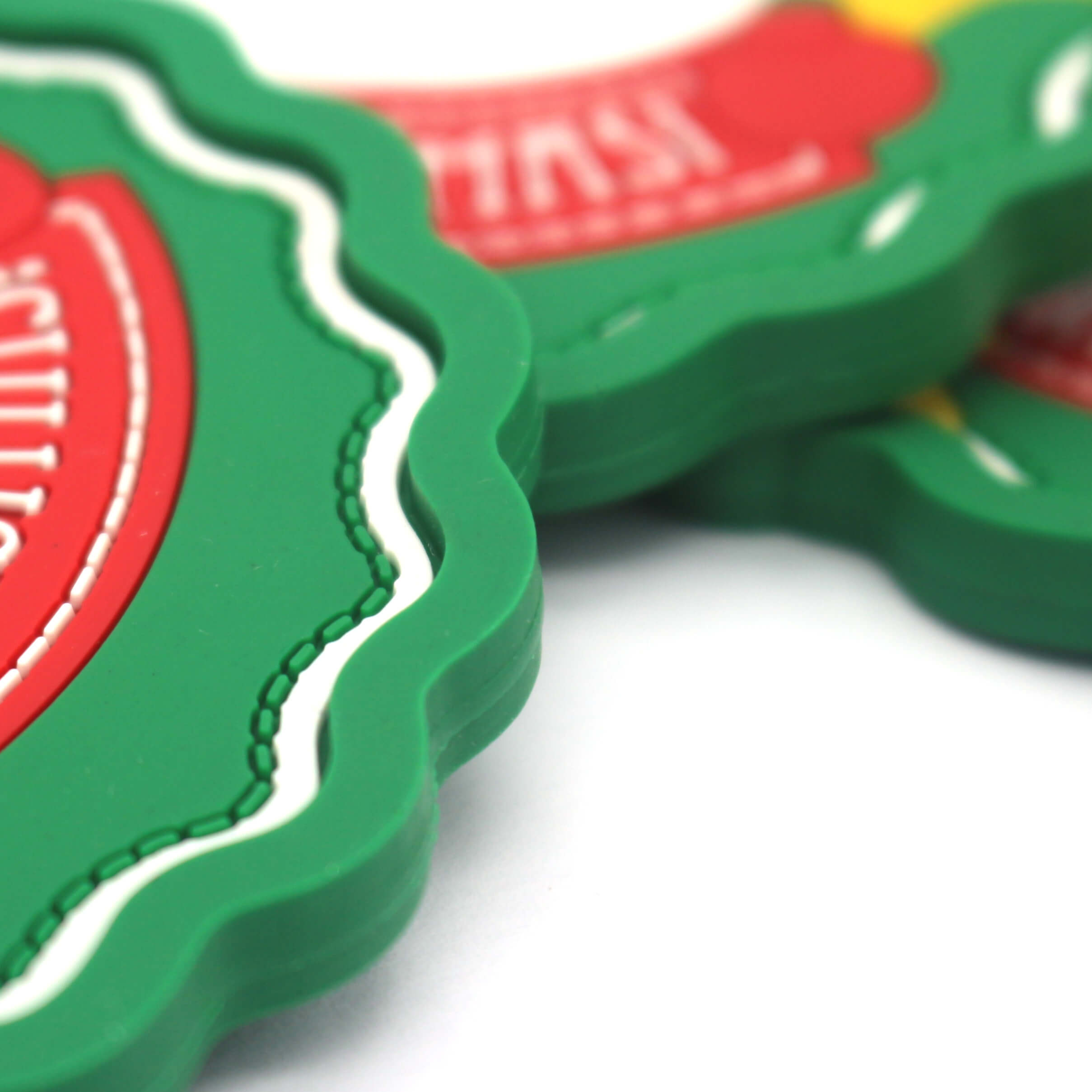 Santa Claus Coaster Christmas Ornament Coaster