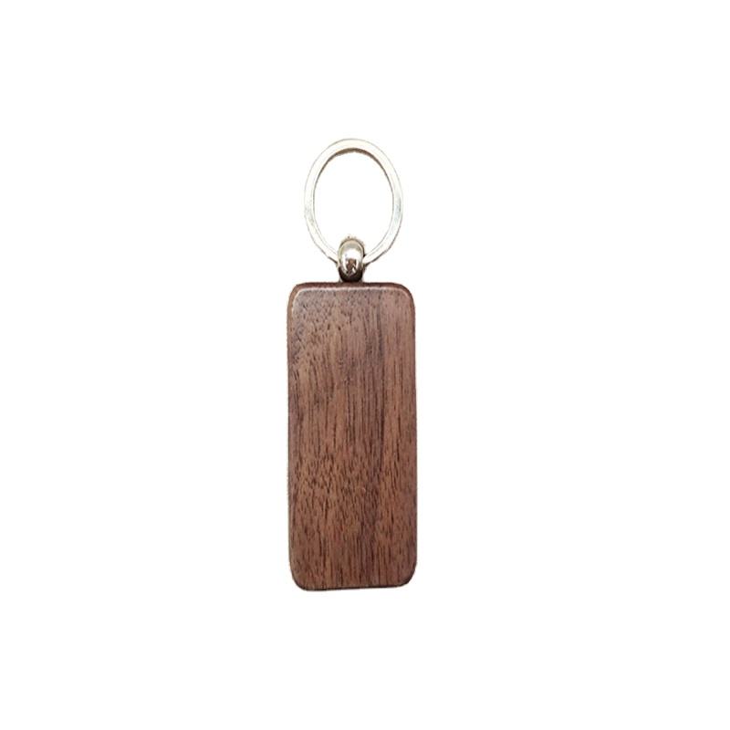 Disc Llavero De Madera Backpack Pendants Logo Custom Designer Blank Engrave Wood Keychain