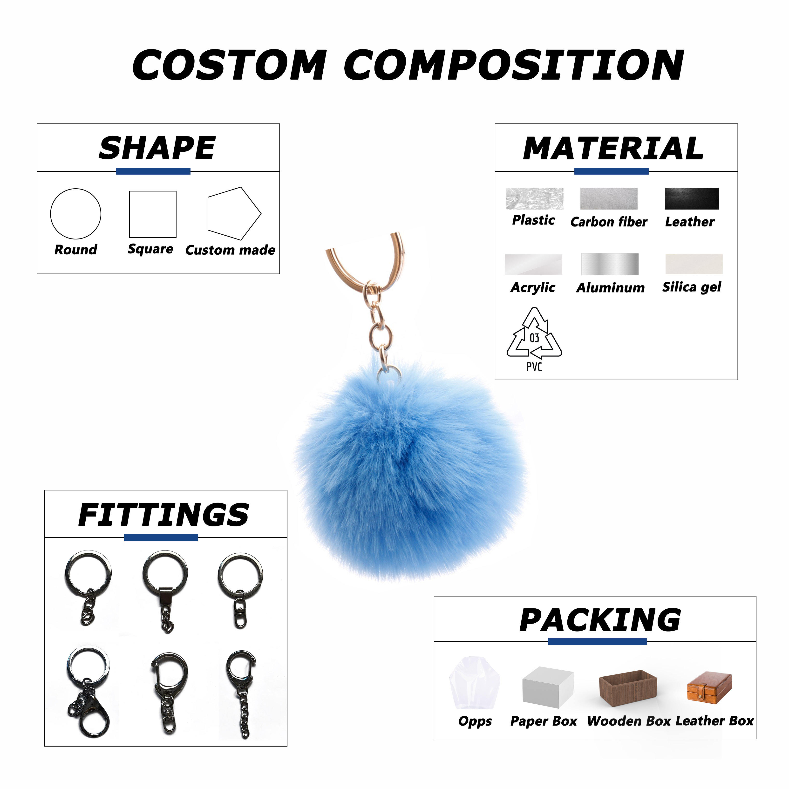 Promotion Gift 10*10Cm Wholesale Kawaii Keychain Custom Plush Keychain Plush Key Chains