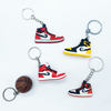 high quality custom designer sneaker key chain new model minin basketball sneakers sets with box keychains
