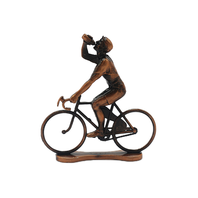 Home Decor Handicraft Marathon Running KeyChains Metal Bicycle Ornaments Fitness Key Ring