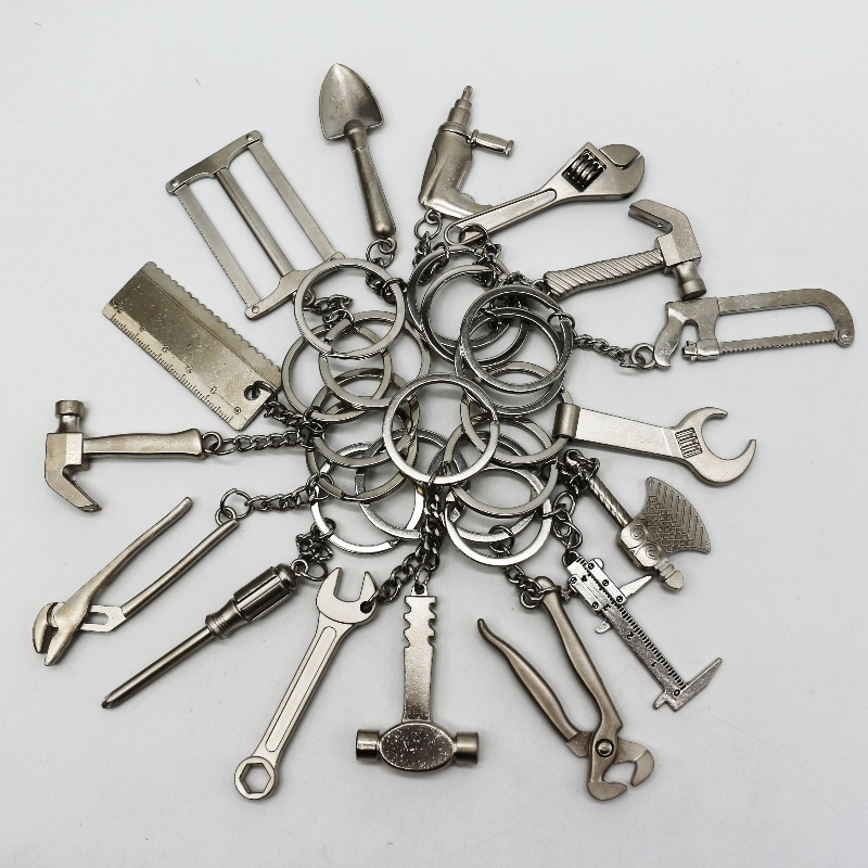 Diy Sublimation Animation 3D Llaveros Business Tools Bench Hardware Keychain with Logo Keychain Multi Tool