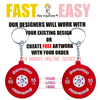 Mini Barbell Plate Car pvc rubber Key Chain Men's Fitness Key Chain 'strong Beautiful Health' Pendant Keyring