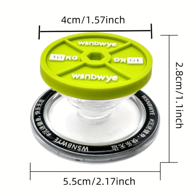 Custom Promotion Fitness Equipment Weightlifting Dumbbells, Kettlebells Airbags Mobile Phone Holders