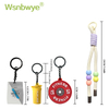 The Colorful Color Series Is Bright And Fashionable Colorful Beaded Beads Are Mixed And Matched with Key Chains And Keychains Fitness Equipment Weightlifting Kettlebells And Key Rings