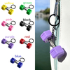 Home Gym Rubber Hex Dumbbell Sets LB Size KG Size Colored Custom-designed Rubber Hexagonal dumbbell Keychain