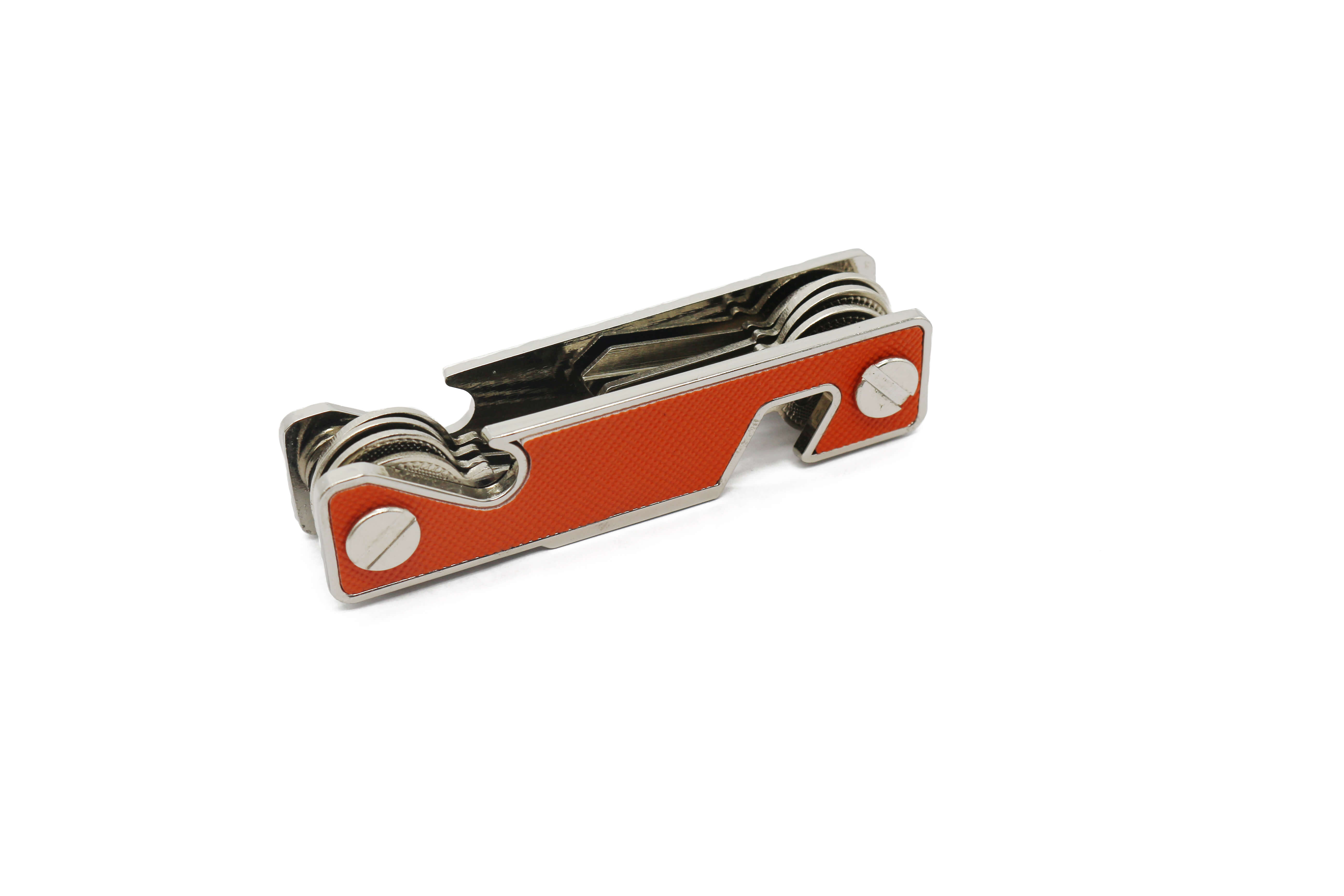 Smart Keychain Holder Compact Zinc Alloy Key Organizer
