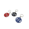 Wsnbwye Bumper Plates Holder DIY Sublimation Anime 3D Llaveros CHAVEIRO 2.5kg Weight Plates Techno Gym Key Chain
