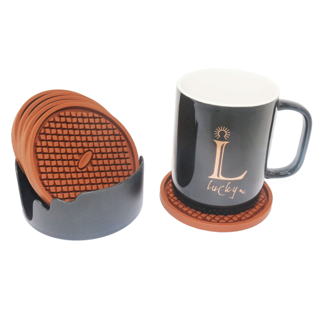 Custom Silicone Solid Simple Coaster Spot