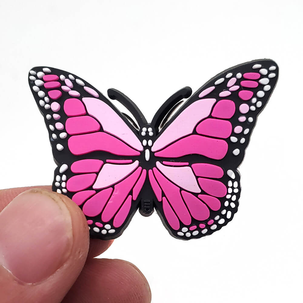 Butterfly Cartoon DIY La Rosa Crocs Charm