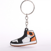 2D 3D Mini PVC Sneaker Key Chains Custom Key Chain Accessories Basketball Shoe Model Rubber Key Chains