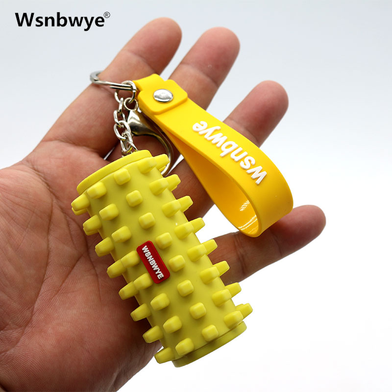 Wsnbwye Gift Anime Foam Roller Collapsible DIY Business Designer Foam Roller Manufacturer Keychain