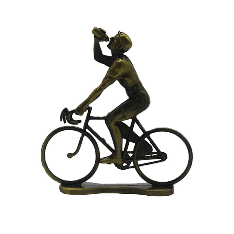 Home Decor Handicraft Marathon Running KeyChains Metal Bicycle Ornaments Fitness Key Ring