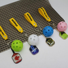 Llaveros Titanium Winpick Pickleball Ball 40 Hole Silicone DiyPickleball Keychain Business