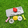 16kg Dumbbell Keychain Dumbbell Gym 3D Llaveros High Quality Dumbbell Mold Keychain 1kg Pink Wholesale Kettle Bell 16kg Dumbbell Keychain