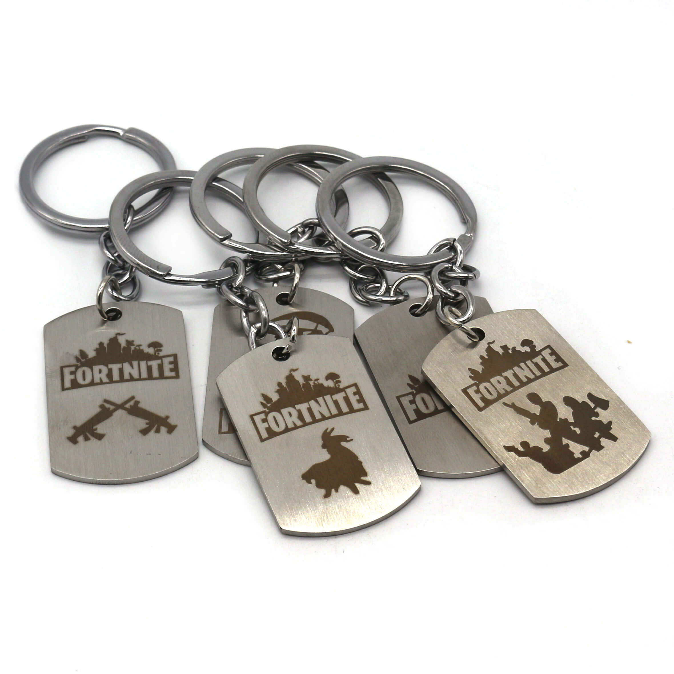 Fortnite Joint Pendant School Bag Pendant Custom Metal Keychain