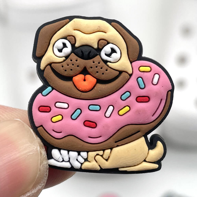 Cute VSCO Pink Hole Shoes Shoes Charms Shoe Buckle