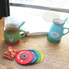 Beer Mat Board Coaster 3D Mini Barbell Drink Coaster