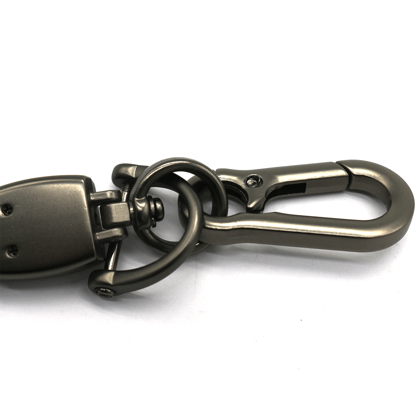 Women's Bag Charm Delicate Braided Leather Keychain