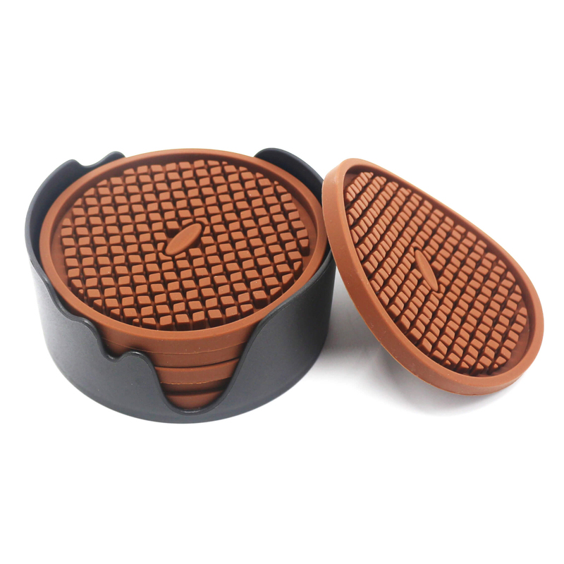 Custom Silicone Solid Simple Coaster Spot