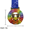 Medallion Running Winner Award Sliver Brass Sports Manufacturer Custom Sports Marathon Running Medal