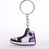 2D 3D Mini PVC Sneaker Key Chains Custom Key Chain Accessories Basketball Shoe Model Rubber Key Chains