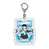 Basketball Star Peripheral Keychain Transparent Acrylic Pendant Keychain Acrylic