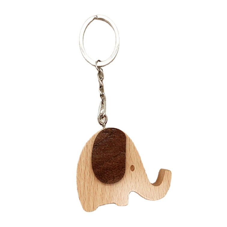 Disc Llavero De Madera Backpack Pendants Logo Custom Designer Blank Engrave Wood Keychain