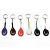High Quality Llavero de Creative Gifts Custom 2D 3D Tennis Racket Keychain Mini Tennis Racquet Souvenir Keychain