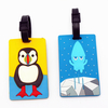 High quality fashion design personalized silicone rubber bag luggage tag