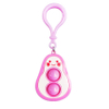 Avocado Bubble Fun Children's Toy Decompression Toys Pendant Avocado Silicone Keychain Avocado