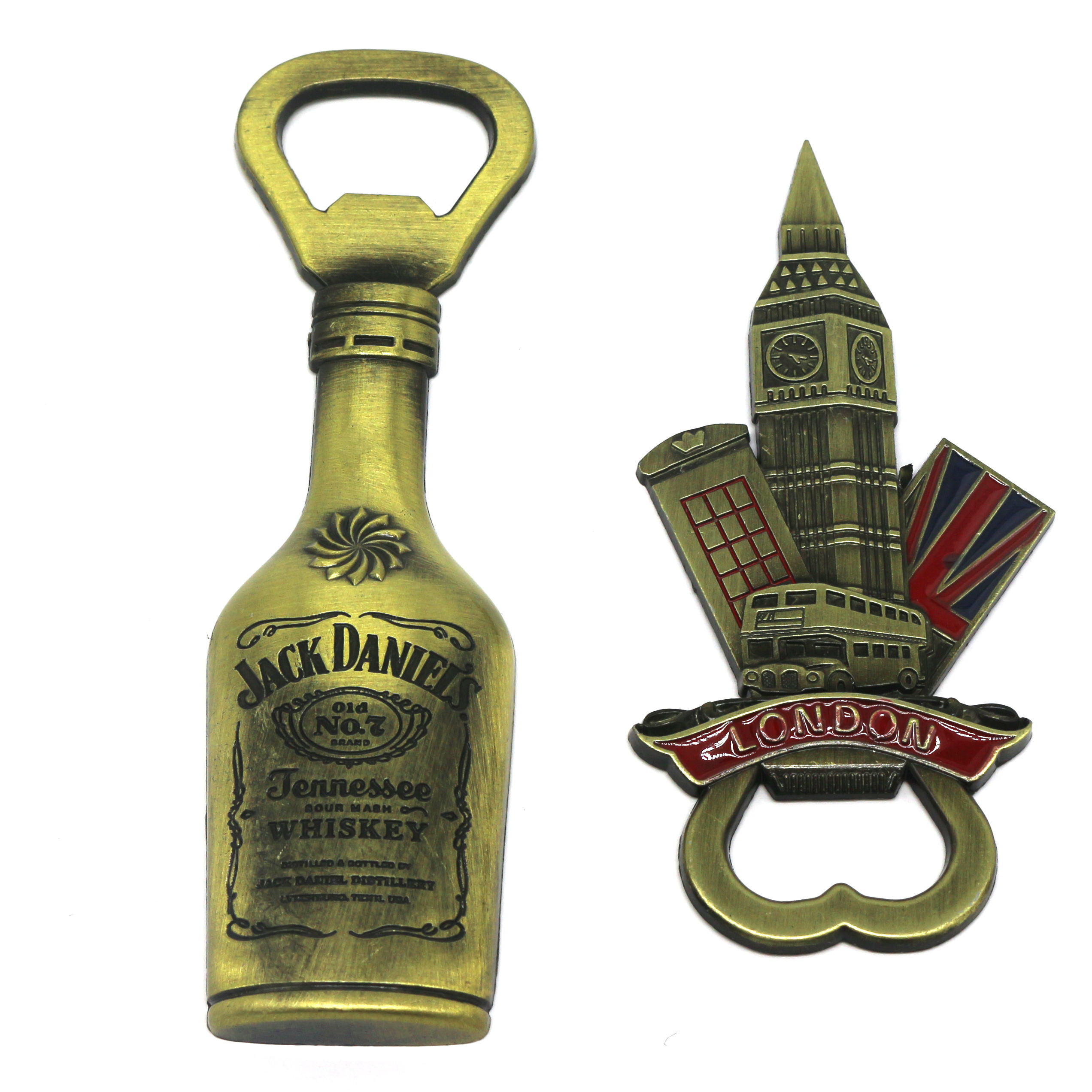 personalized Custom Different Types Shape LOGO Metal Fridge Magnet Manual Beer Bottle Opener
