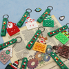 Pops Squeeze Toys Key Chain Fidget Toy Keychain Plastic Key Tree Kids Chains 3d Key Chain Christmas