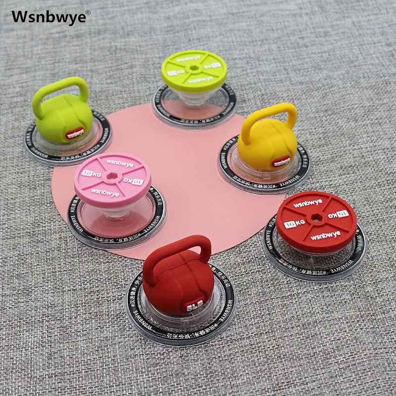 Custom Promotion Fitness Equipment Weightlifting Dumbbells, Kettlebells Airbags Mobile Phone Holders