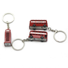Vintage Bus Phone Booth 3D Metal Keychain