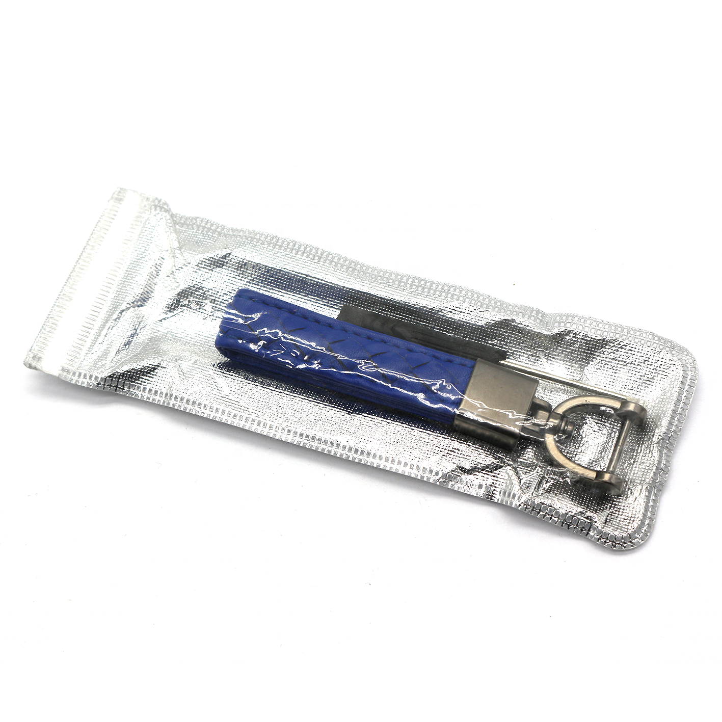 Women's Bag Charm Delicate Braided Leather Keychain