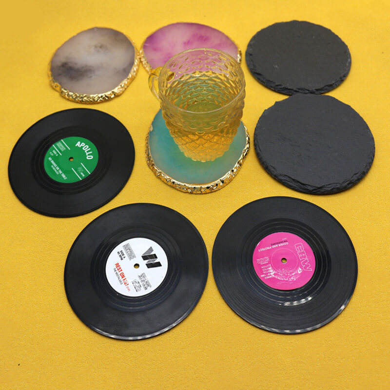 Vintage Record Model Coaster Mini Roller Coaster