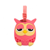 Custom Soft Rubber Letter Pvc Golf Travel Accessories Animal Cartoon Luggage Tags