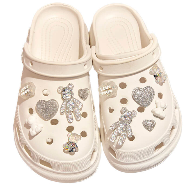 Cute Bear PVC Accessories DIY Crocs Charms