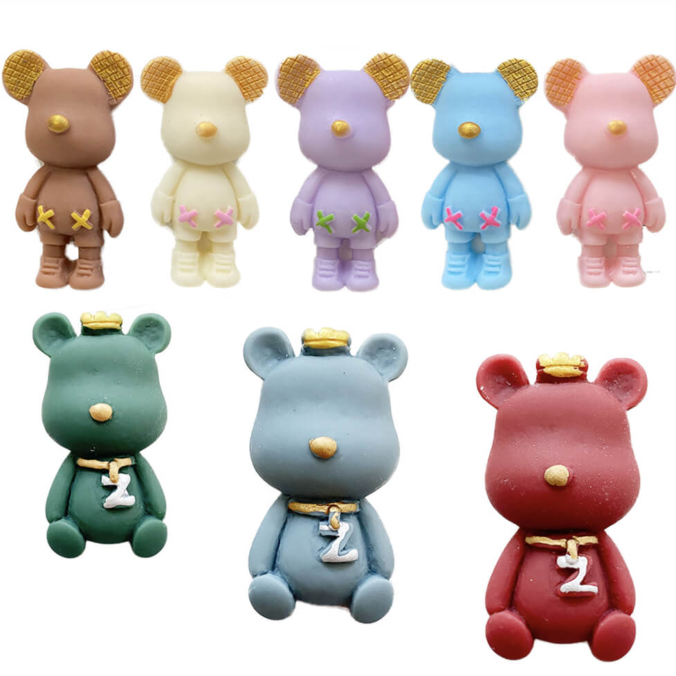 Wholesale Vendor Bear Series Hole Shoes Charms