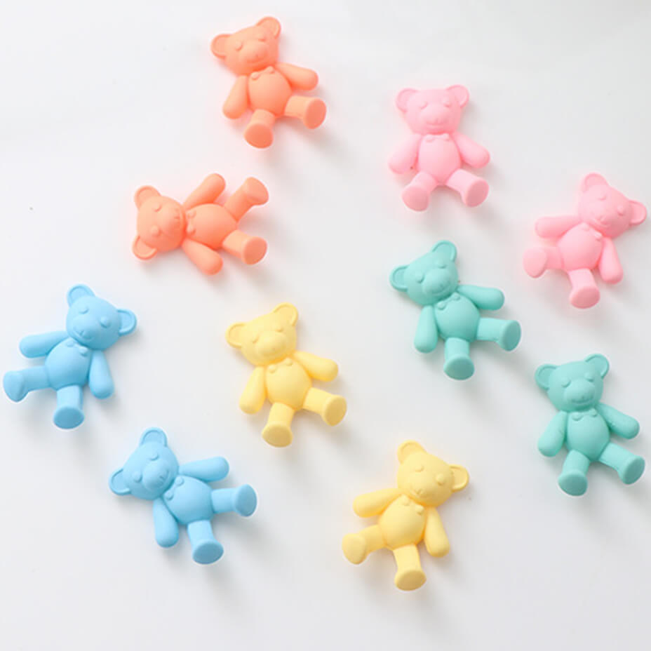 Wholesale Vendor Bear Series Hole Shoes Charms