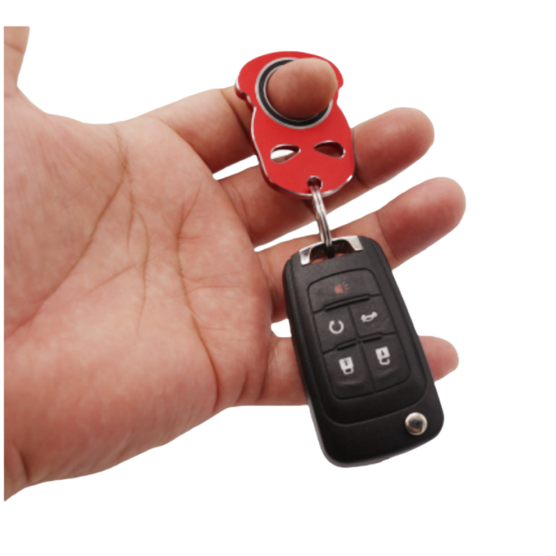 Wsnbwye Custom Spinner Keychain Fan DIY Key Organizer Lightning Spinner Truck Metal Keychain