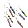 Personalized Creative 2d 3d Letter Key Chain Custom Logo PVC Keychains Soft Rubber Key Chains
