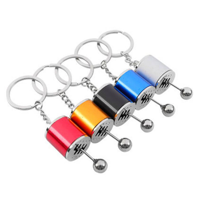 Simulation Model Metal Transmission Turbo Keychain Racer Metal Car Turbo Key Chain Adjustable Transmission Key Chain
