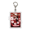 Creative Acrylic Key Chain Bag Pendant Llavero estrella de baloncesto Plastic Keychain